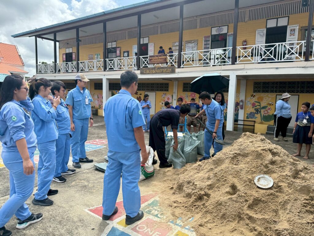 Csr 2025 ณ โรงเรียนวัดกาหลง บางบ่อ สมุทรปราการ (10)