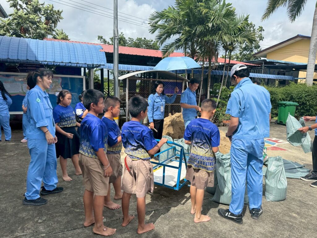 Csr 2025 ณ โรงเรียนวัดกาหลง บางบ่อ สมุทรปราการ (20)