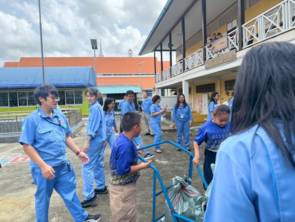 Csr 2025 ณ โรงเรียนวัดกาหลง บางบ่อ สมุทรปราการ (27)