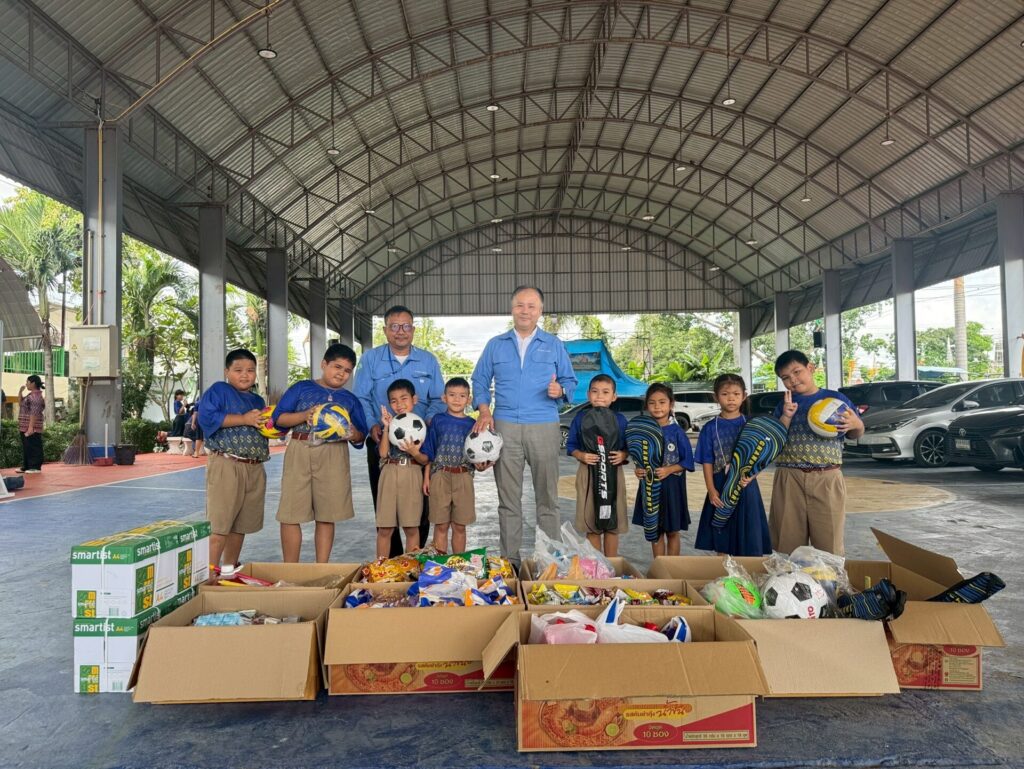 Csr 2025 ณ โรงเรียนวัดกาหลง บางบ่อ สมุทรปราการ (7)